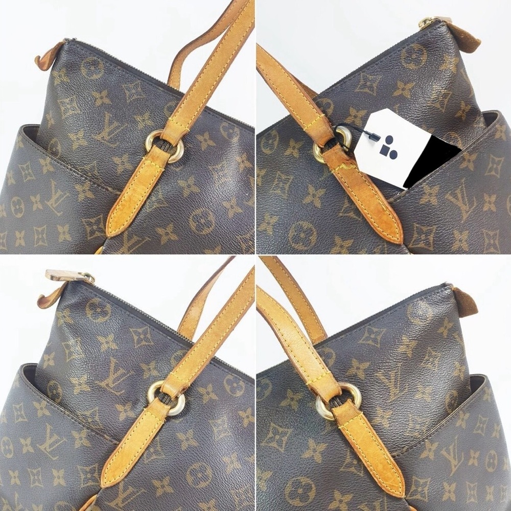 Louis Vuitton Monogram Tote Bag - Brown and Tan - Picture 4 of 12